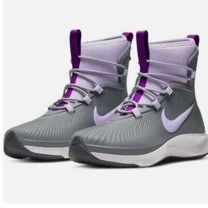 Nike | Binzie Boot GS ‘Smoke Grey Violet Forest NEW
